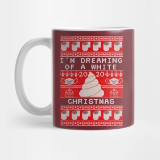 2020 White Christmas Sweater Mug